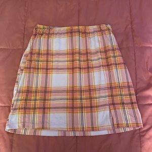 Pink mini skirt . Never worn